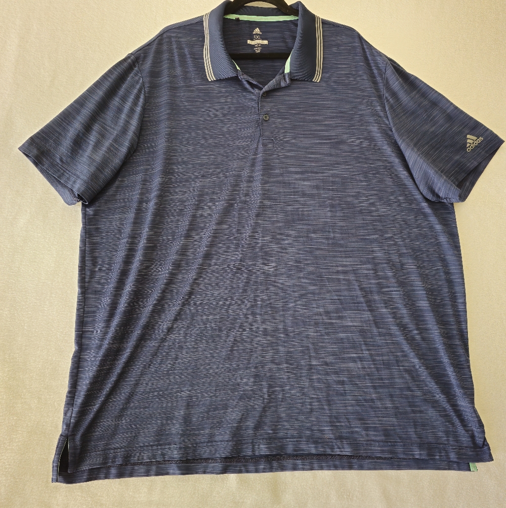 Adidas Golf Mens Blue Polo Shirt Size 3xl Adidas Golf Mens Blue Polo Shirt Size 3xl